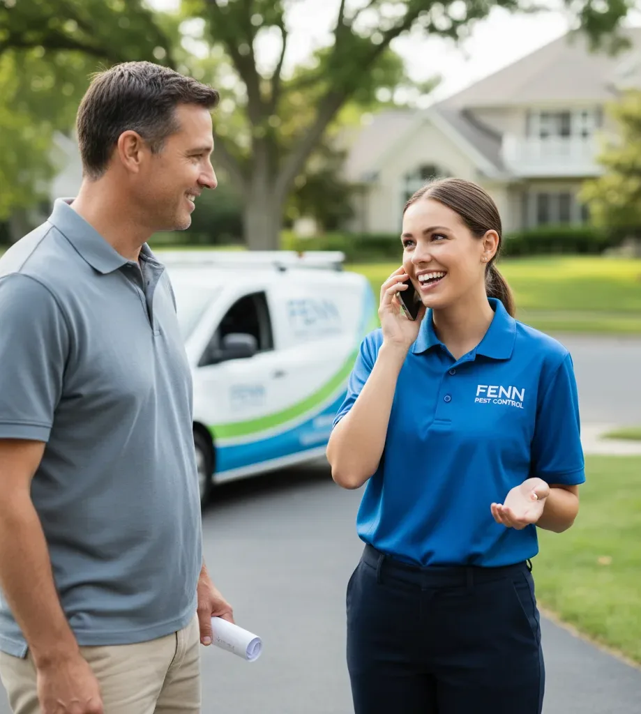 Fenn Pest Control customer support in Schnecksville
